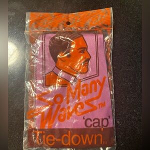 So Many Waves lavender Tie-Down Cap